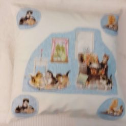 Pretty Kitties in sitting room cushion