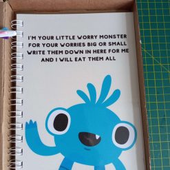 A5 Ring bound worry monster book 5 A5 Ring bound worry monster book 5