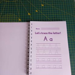 A5 Ring bound letter practice book 2