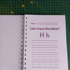 A5 Ring bound letter practice book 4