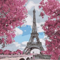 Paris in Spring Painting by Numbers Set