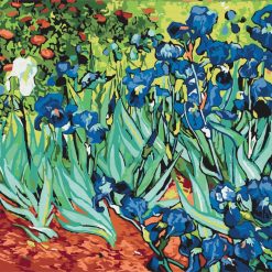 Irises by Van Gogh Painting by Numbers set.
