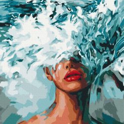 Oceania Girl Painting by Numbers Set.