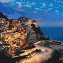 Manarola, Italy, Painting by Numbers Set