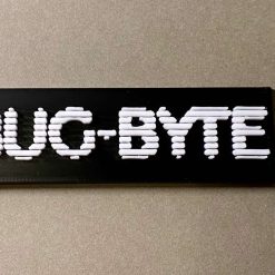 Bug Byte - Black Plaque