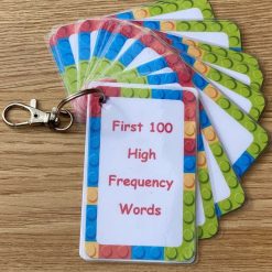 First 100 High Frequency Words Flashcards. 5 words per card. Primary School Key Stages
