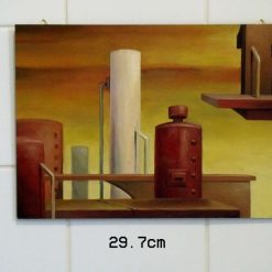 "Level 18" - Original Oil Painting 1
