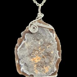 Agate Geode Pendant
