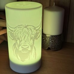 Cute Highland Cow Night Light
