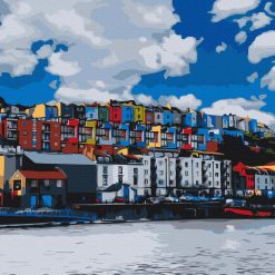 Bristol Harbour Painting by Numbers set.
