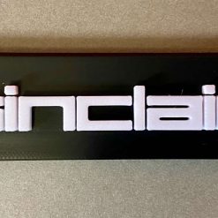 Sinclair B&W Plaque Plate