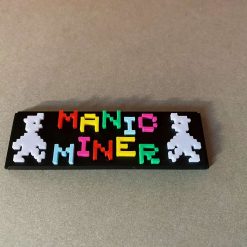 Manic Miner Plaque V1