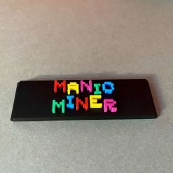 Manic Miner Plaque V2 No MM