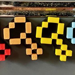 Manic Miner Collectible Key Magnets Set of Six Colours