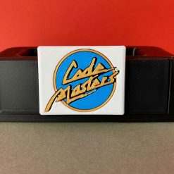 Codemasters Plaque Plate Black and White Large