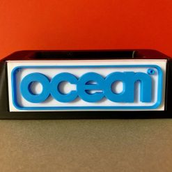 Ocean Plaque Plate - White