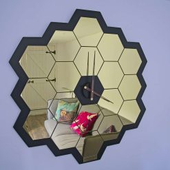 James Webb Space Telescope Clock Art LARGE - One off piece