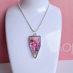 Pendant - Flower Glitter