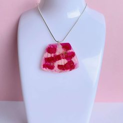 Pendant - Pink Glitter
