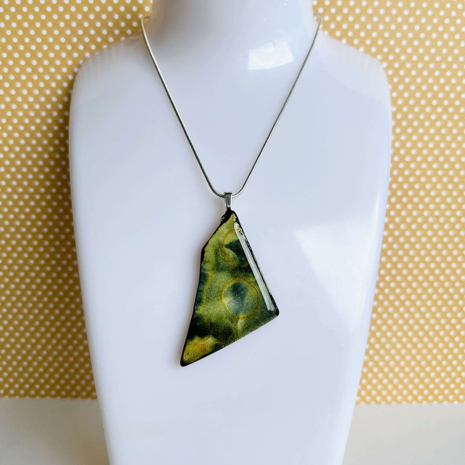 Pendant - Lemonade Sea Glass Pendant - Lemonade Sea Glass