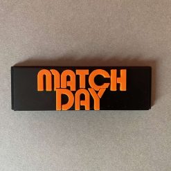 Match Day Plaque