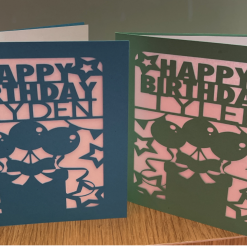 D - Personalised Birthday Cards