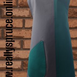 Adult Apron black and green 1