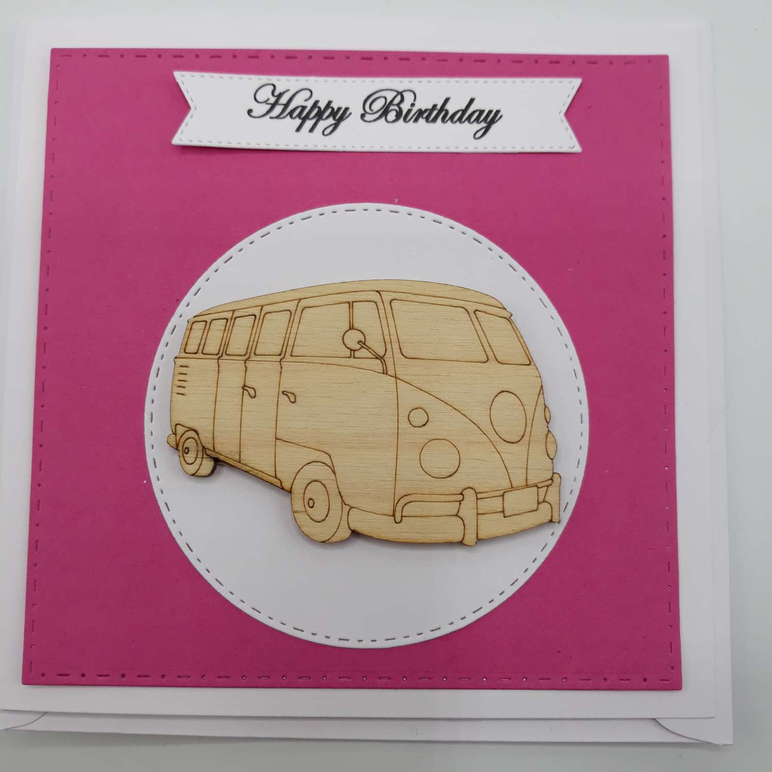 Handmade Splittie Birthday Card Handmade Splittie Birthday Card