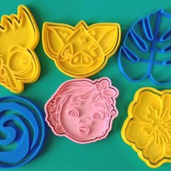 Disney Moana Character Cookie/Biscuit/Playdough Cutters