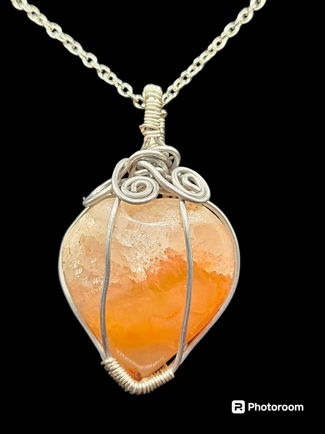 Haematoid Quartz Pendant Haematoid Quartz Pendant