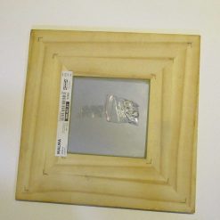 Hand Decorated MALMA wooden Mirror flowers 1