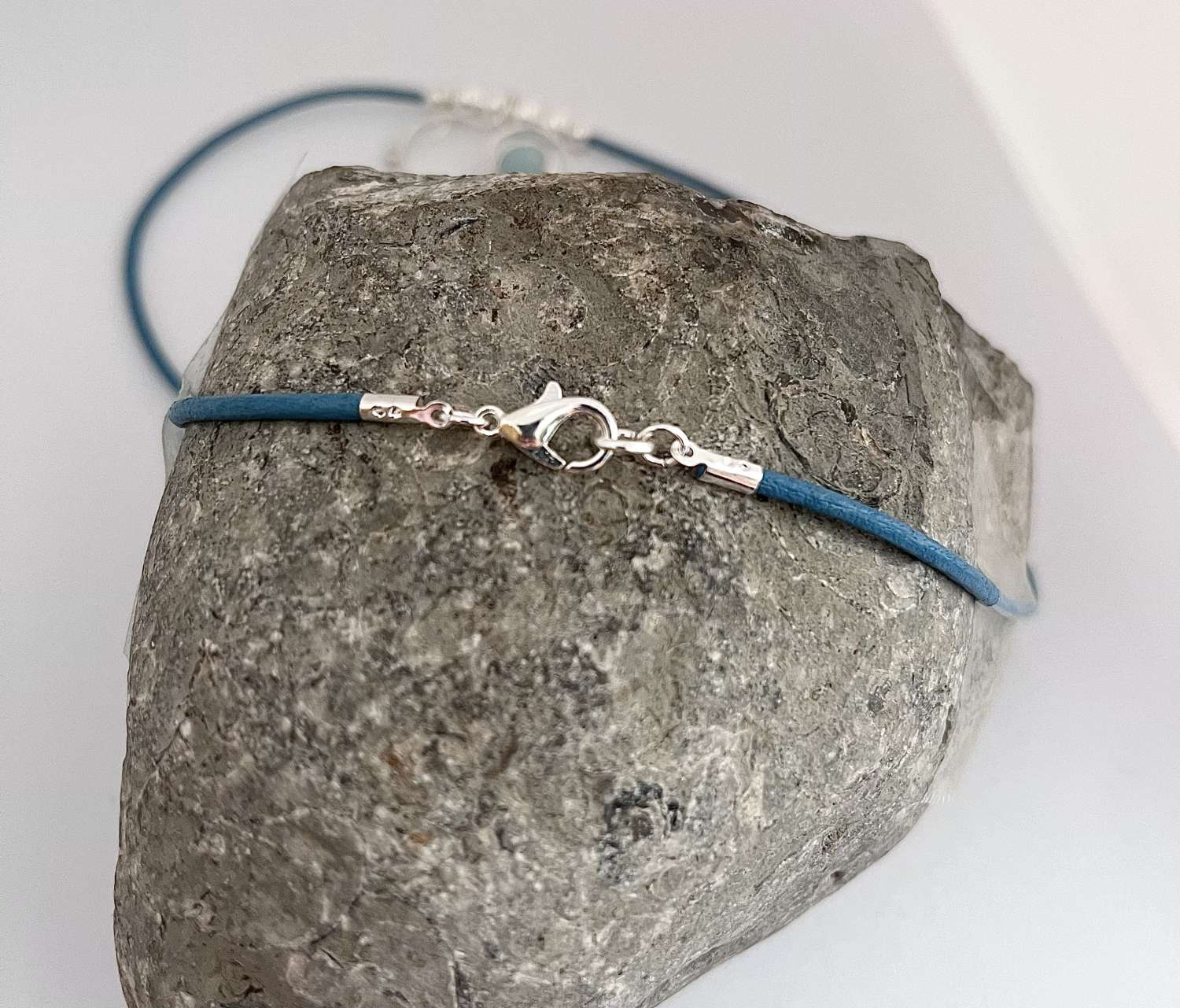 Boho Blue Heart Necklace Boho Blue Heart Necklace
