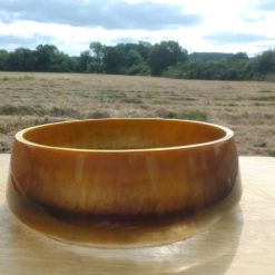 Resin bowl brown