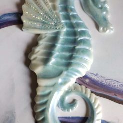 Seahorse wall plaque