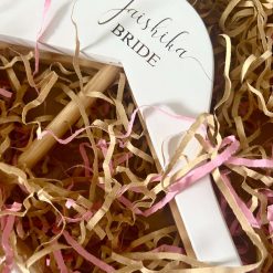 Personalised bridal bridesmaids hangers