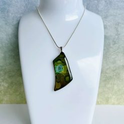 Pendant - Seaglass - Greens/Brown