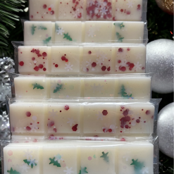 A -Christmas Scented Wax Melt Snap Bars or Bright Coloured Snap Bars 25g Each - Pack Of Four