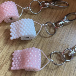 F - Toilet Paper Novelty Key Ring