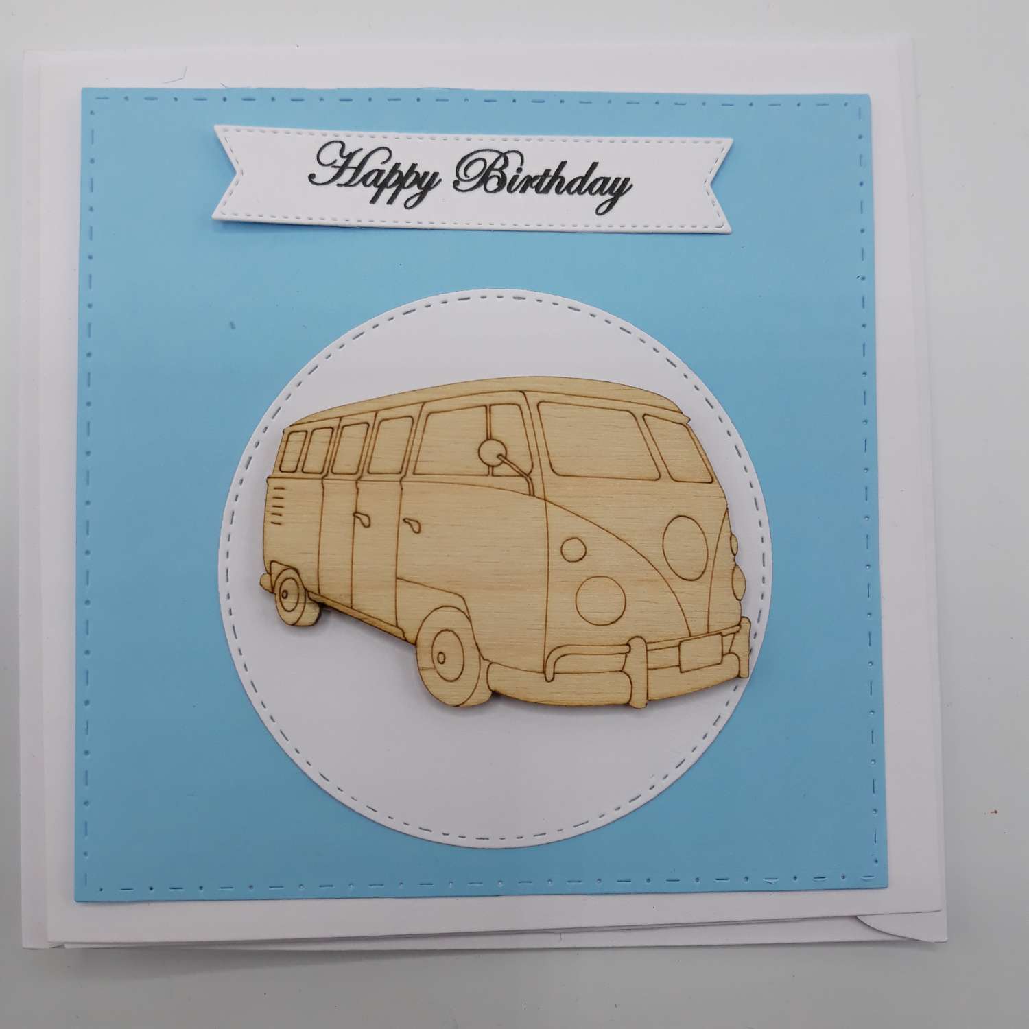 Handmade Splittie Birthday Card Handmade Splittie Birthday Card