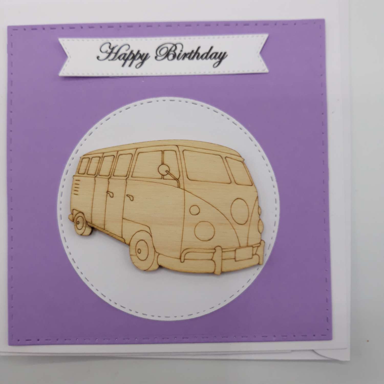 Handmade Splittie Birthday Card Handmade Splittie Birthday Card
