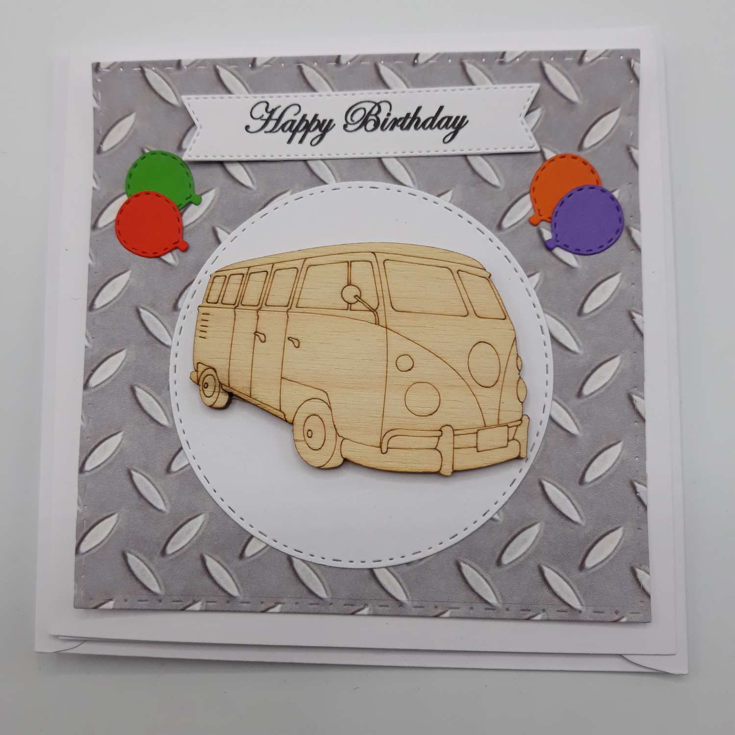 Handmade Splittie Birthday Card Handmade Splittie Birthday Card