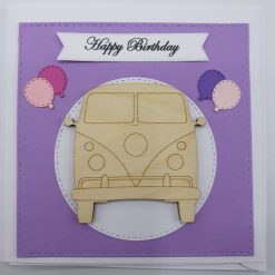 Handmade Splittie Birthday Card