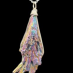 Titanium Aura Quartz Pendant