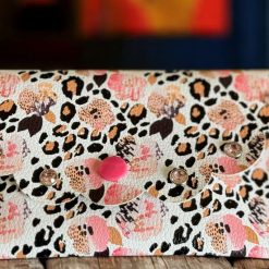F - Handmade Faux Leather Spectacle Or Pencil Case