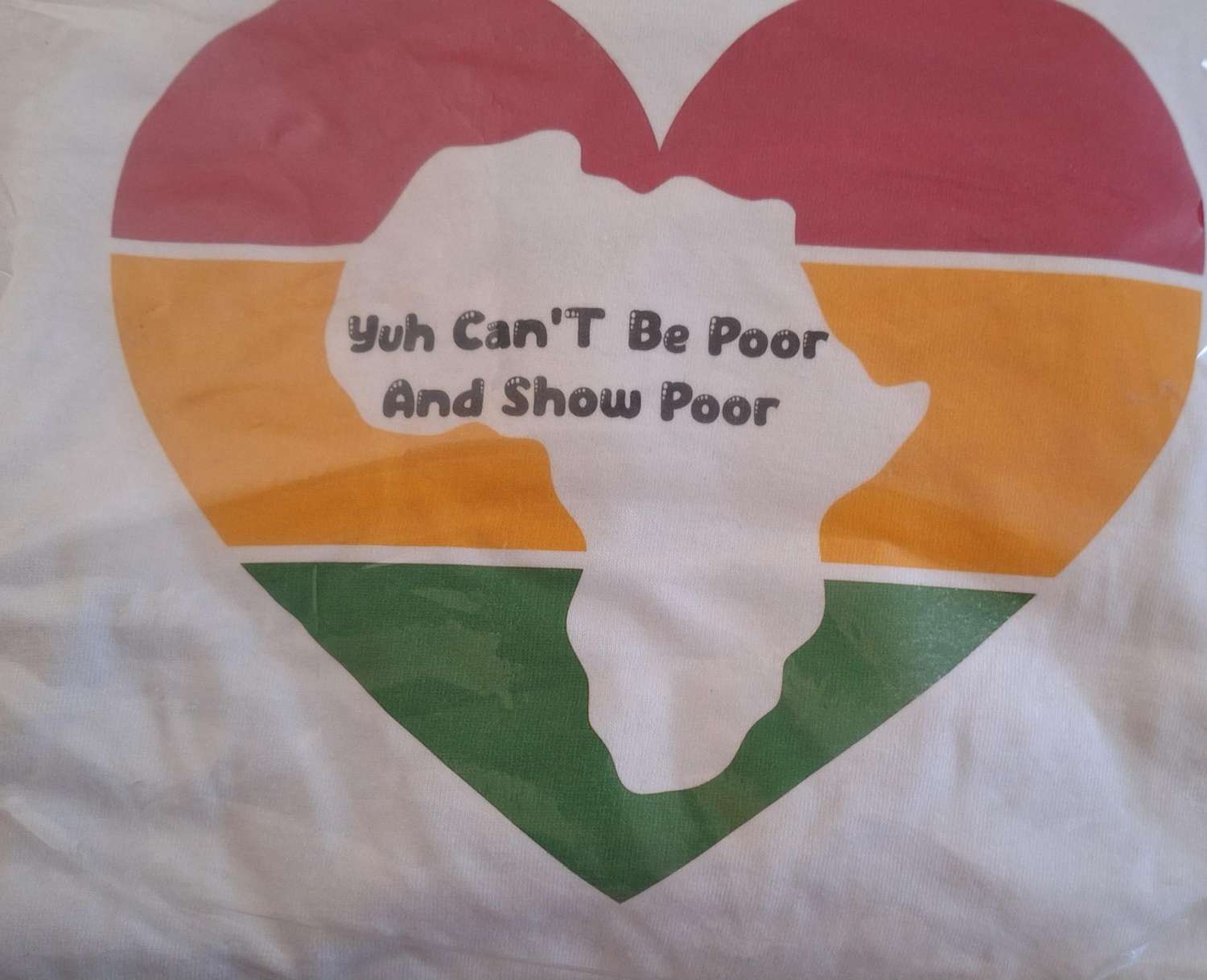 yuh cant white t shirt - Copy T Shirt - White -" You Cant..." 1