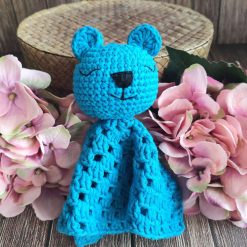Newborn Crochet Teddy White