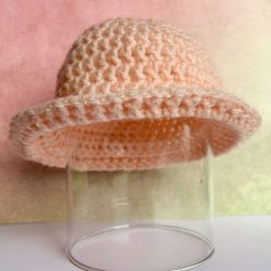 Baby Hat - Newborn - Peach
