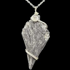 Black Kyanite Pendant #2