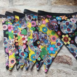 DAY OF THE DEAD/BLK/YELLOW/BUNTING