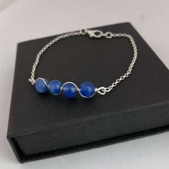 Sterling silver Sapphire Bracelet 1